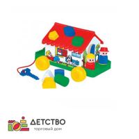 Игровой дом (в сеточке) для детского сада от ТД Детство