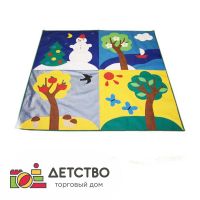 Времена года дидактический коврик для детского сада от ТД Детство