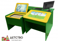 Профессиональный стол логопеда (3 модуля) для детского сада от ТД Детство
