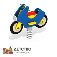 Качалка на  пружине "Мотоцикл" для детского сада от ТД Детство