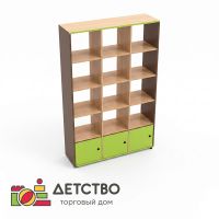 Стеллаж 1200×370×1870 мм от ТД Детство