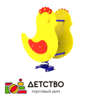 Качалка на пружине «Цыпленок» для детского сада от ТД Детство