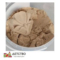 Кинетический песок «Классический» 1 кг + 1 формочка для ДОУ от ТД Детство