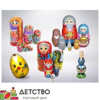 Комплект народно-патриотических игрушек для детского сада