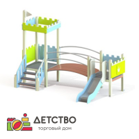 Игровой комплекс "Замок" H=700 для детского сада от ТД Детство