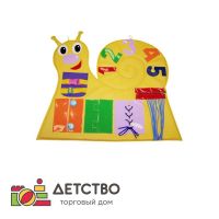 «Улитка» игрушка настенная дидактическая для детского сада от ТД Детство