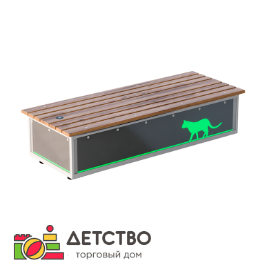 GALAD Интерактивная скамейка для детского сада от ТД Детство