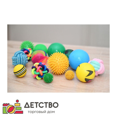 Набор тактильных мячиков для детского сада от ТД Детство