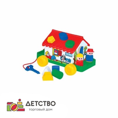 Игровой дом (в коробке) для детского сада от ТД Детство