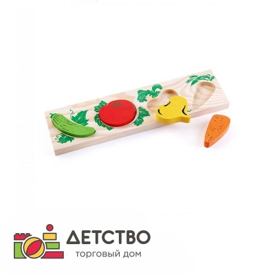 Рамка-вкладыши "Овощи" для детского сада от ТД Детство