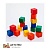 Набор цветных кубиков, 16 штук, 6 × 6 см для детского сада от ТД Детство